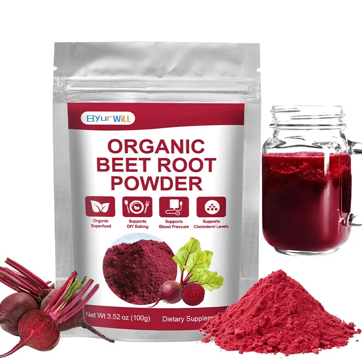 Organic Beetroot Powder – Heart &amp; Circulation Support