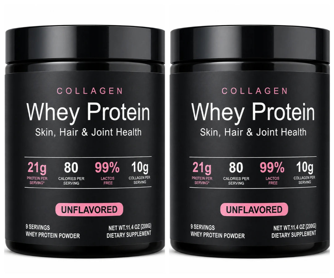 Collagen Whey Protein Powder – Unflavored 200g