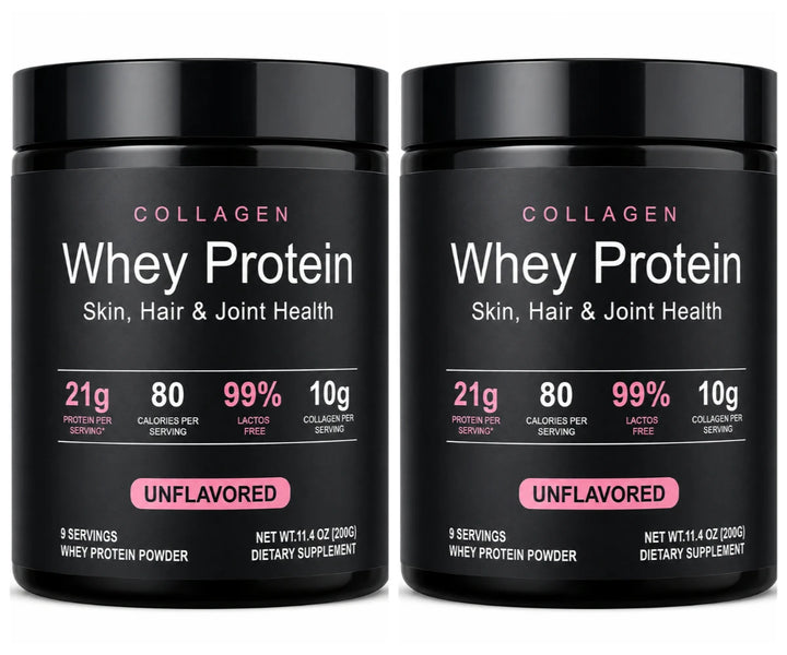Collagen Whey Protein Powder – Unflavored 200g
