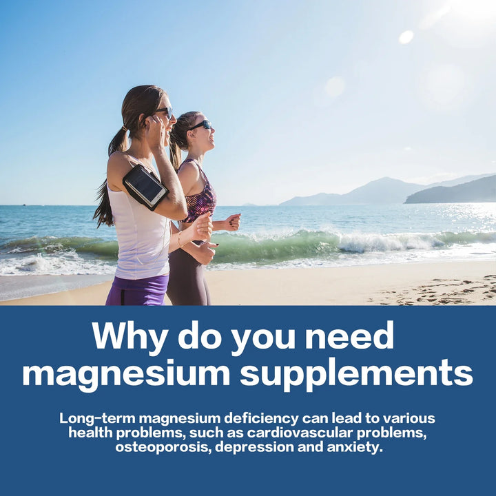 Magnesium Glycinate 500mg with Zinc, D3 &amp; B6