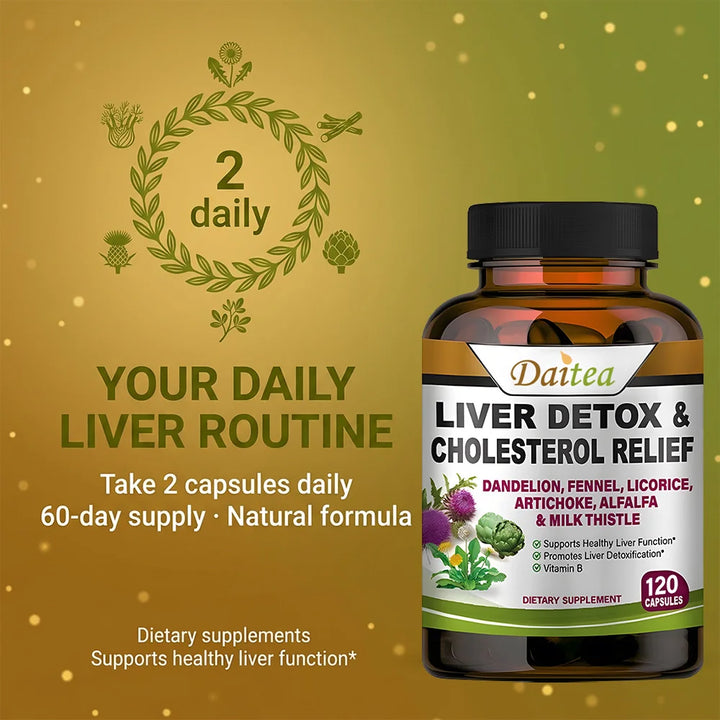 Liver Cleanse Detox &amp; Repair - with Artichoke, Dandelion, Liver &amp; Kidney Health, Liver Cleanse, Detox &amp; Repair