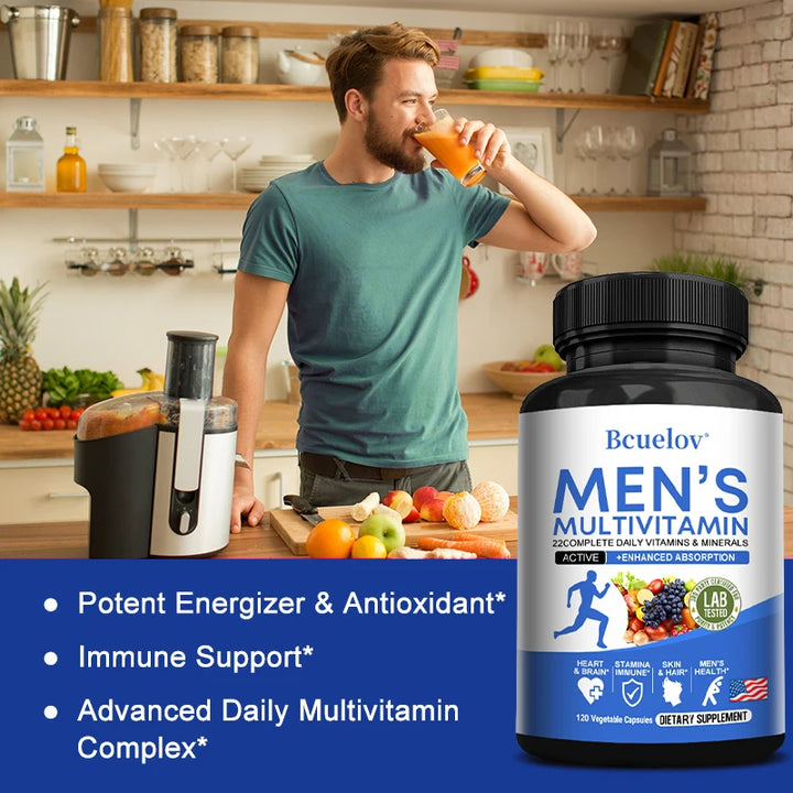 Men’s Daily Multivitamin – Energy, Focus &amp; Wellness