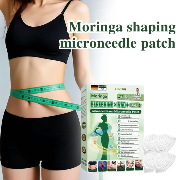 Moringa Berberine NAD+ Microneedle Patch – Weight Management