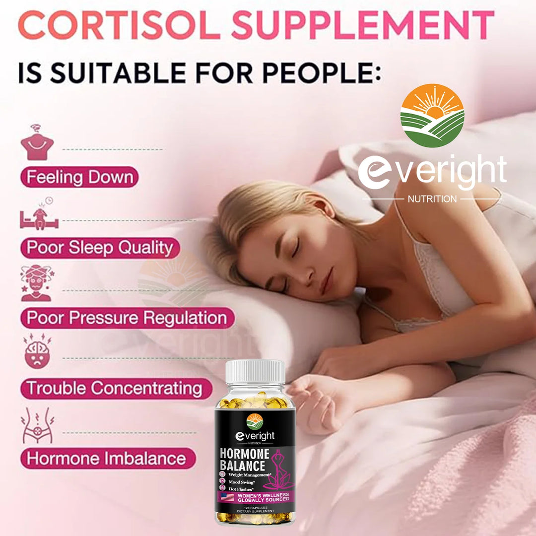 Women’s Hormone Balance Capsules – Menopause &amp; Stress Support