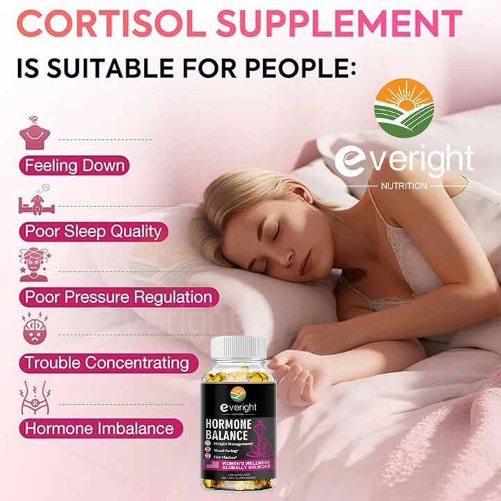 Women’s Hormone Balance Capsules – Menopause &amp; Stress Support