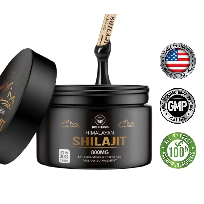 Pure Himalayan Shilajit Resin – 500mg