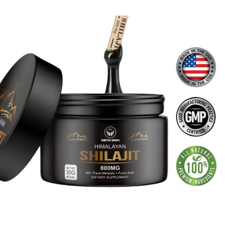 Pure Himalayan Shilajit Resin – 500mg