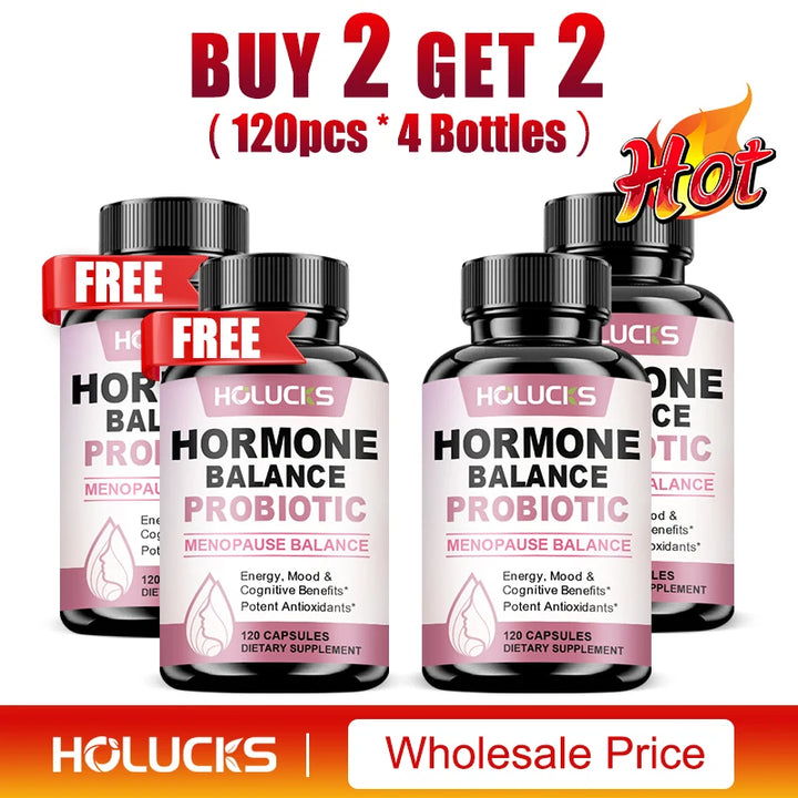 Hormone Balance Probiotic – Menopause &amp; Digestive Support