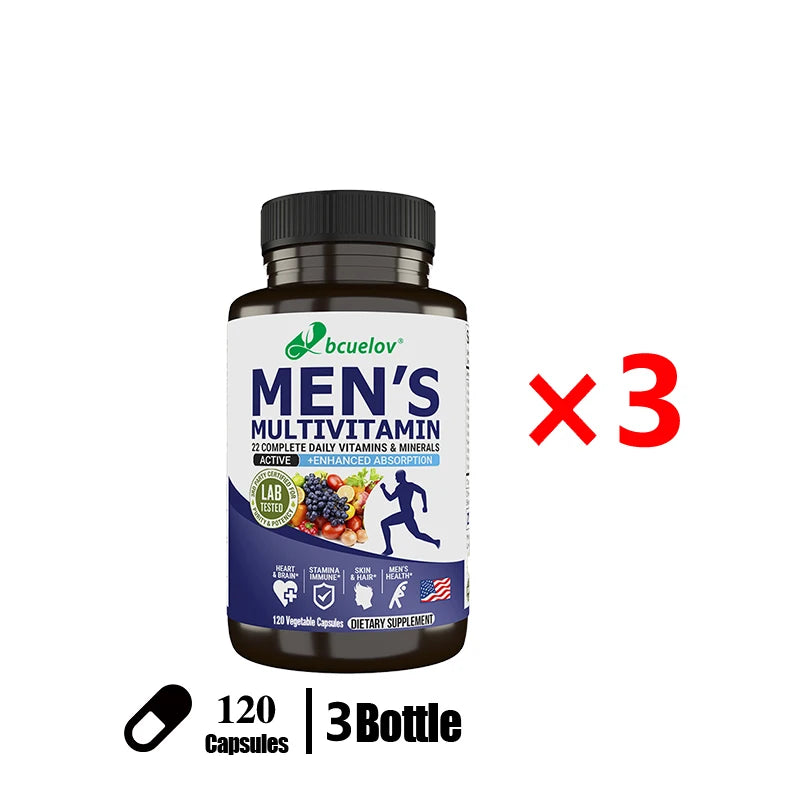 Men’s Multivitamin &amp; Mineral Capsules – Daily Wellness