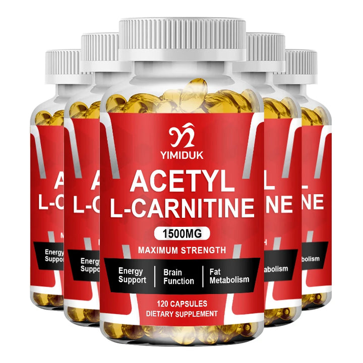 Acetyl L-Carnitine Capsules – Energy, Focus &amp; Metabolism Support