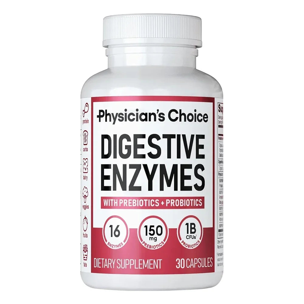 Organic Digestive Enzymes – Digestion &amp; Gut Health Support