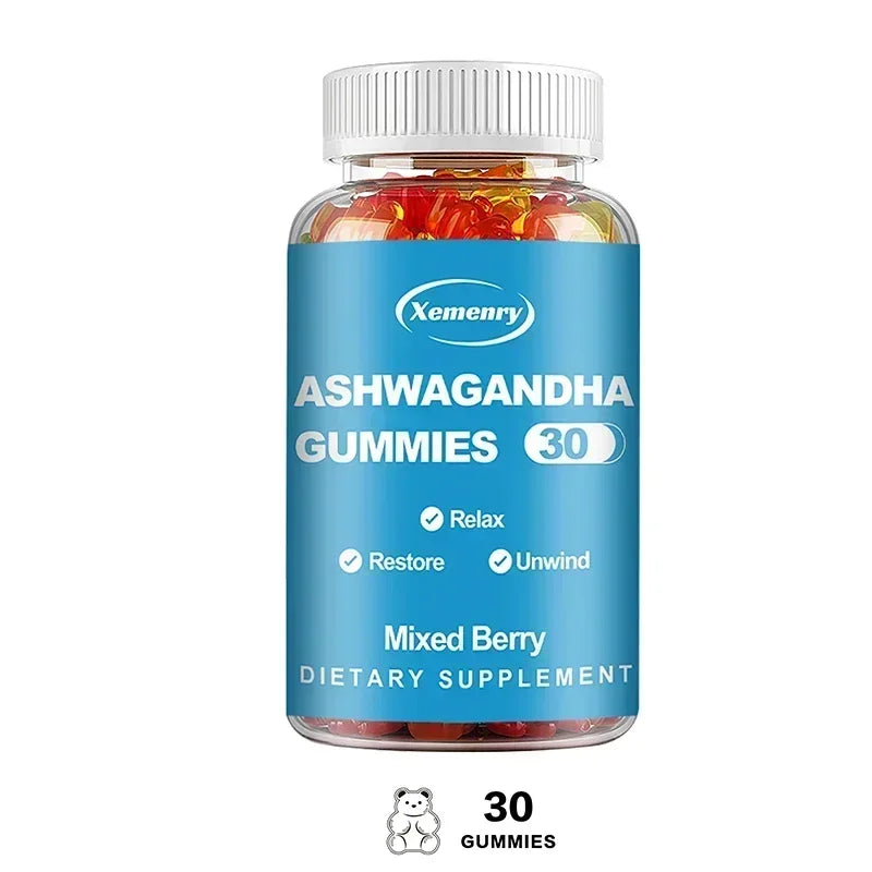 Ashwagandha Gummies – Stress, Sleep &amp; Energy Support