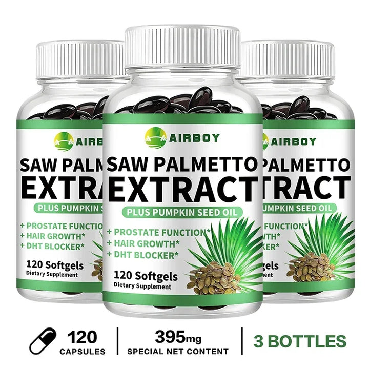 Saw Palmetto Supplement – Prostate &amp; Hair Support