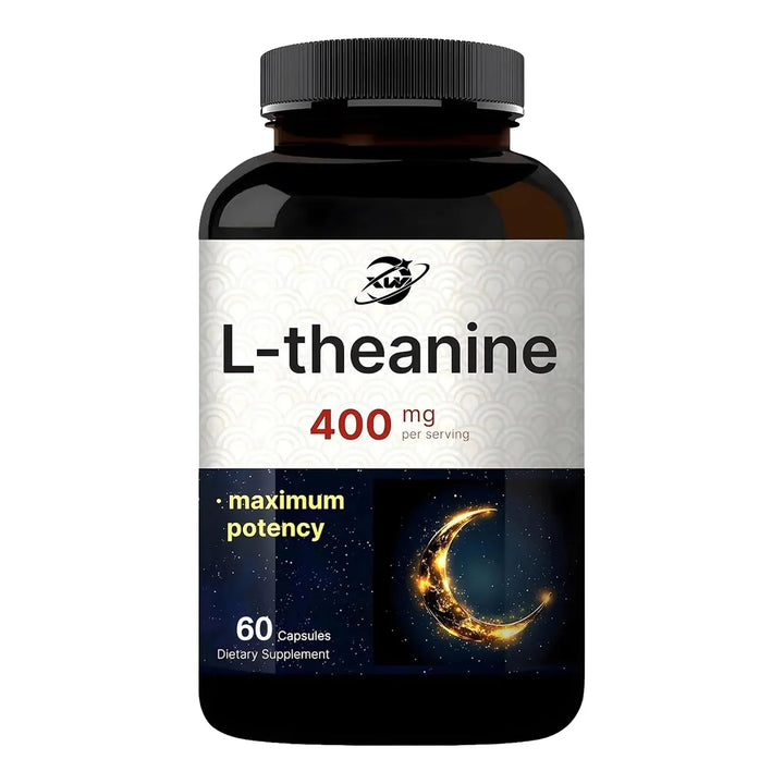 L-Theanine 400mg Supplement – Calm &amp; Relaxation Support