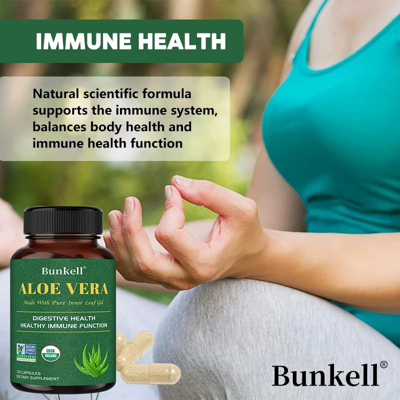 Extra Strength Aloe Vera Weight Loss Capsules - Natural Appetite Suppressant Fat Blocker, Blood Sugar &amp; Digestion Health Support
