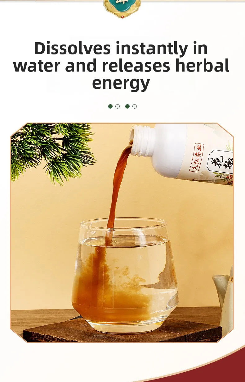 300ml Herbal Foot &amp; Body Soak - Mugwort Pepper Liquid for Dampness/Cold Relief, No-Boil Concentrated Yao Bath