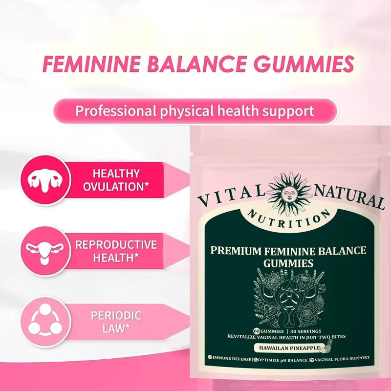 Feminine Balance Gummies – Women’s Wellness &amp; Immune Support