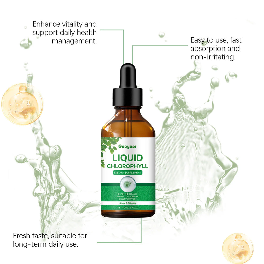 Liquid Chlorophyll Drops – Digestive &amp; Detox Support