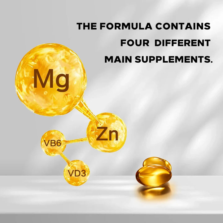 Magnesium Glycinate 500mg with Zinc, D3 &amp; B6