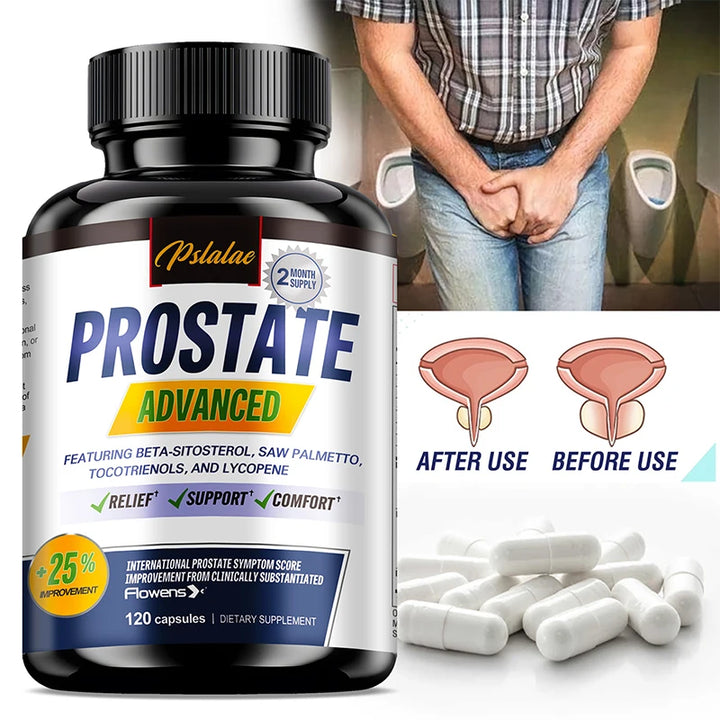 Prostate Supplement - Relieve Bladder &amp; Urination Problems, Improves Immunity, Supports Prostate and Urinary Tract Health