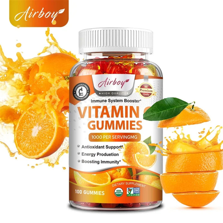 Vitamin C Gummies – Immune, Skin &amp; Antioxidant Support