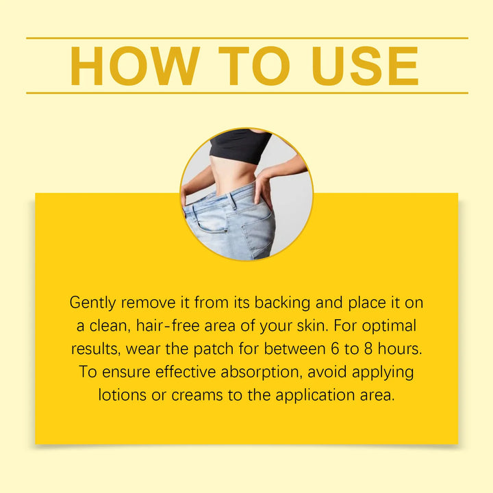 30 Patches for appetite control | metabolism support | supplement body energy, Plant - based Formula
