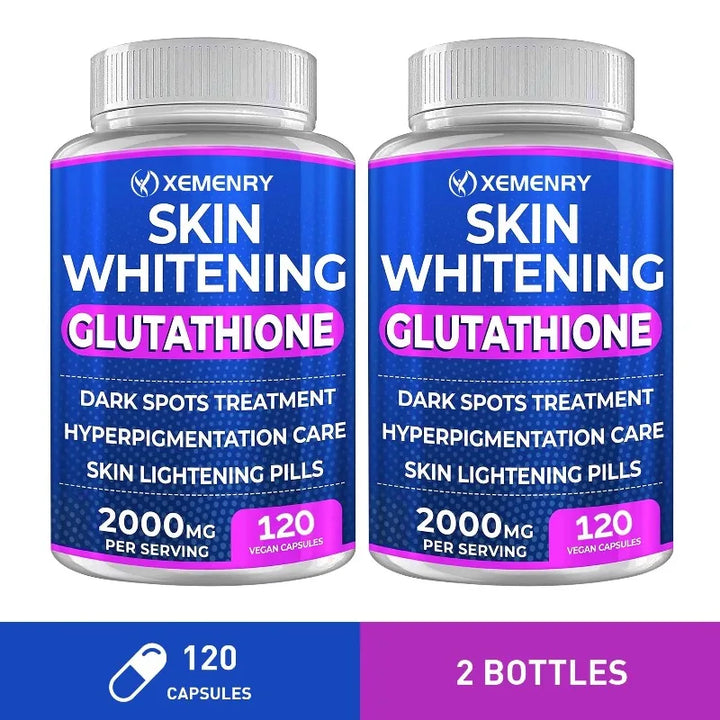 Glutathione Skin Support Capsules – 120 Count