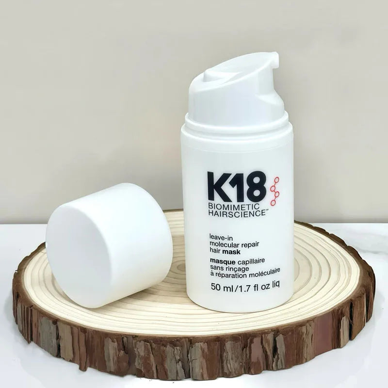 K18 Leave-In Molecular Keratin Repair Hair Mask 50ml No Rinse Formula Hydrating Repair Split End Smooth Hair for Women Hair Care