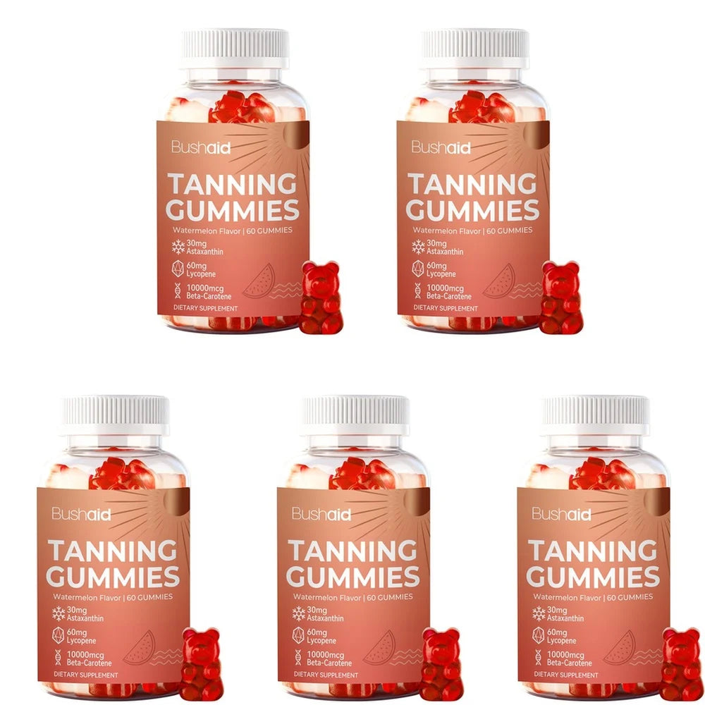 Tanning Gummies – Radiant Glow &amp; Even Skin Tone, Watermelon
