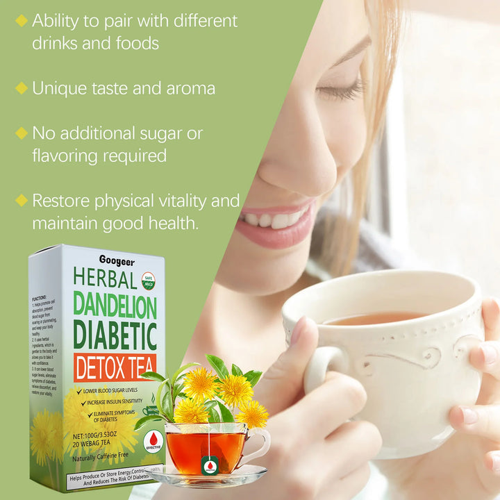Natural Herbal Detox Tea Bags – Wellness &amp; Weight Support