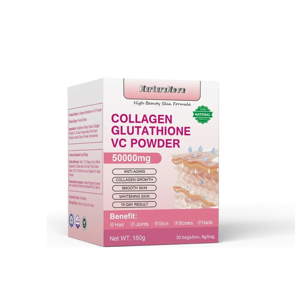 Marine Collagen Peptides Powder – Glutathione &amp; Vitamin C