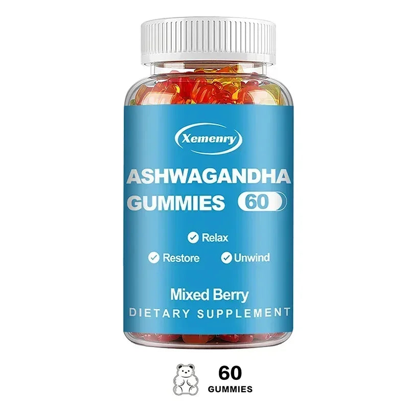 Ashwagandha Gummies – Stress, Sleep &amp; Energy Support