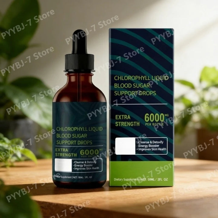 Chlorophyll Liquid Drops – Berberine &amp; Cinnamon Blend 59ml