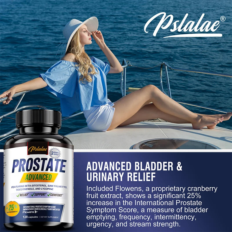 Prostate Supplement - Relieve Bladder &amp; Urination Problems, Improves Immunity, Supports Prostate and Urinary Tract Health