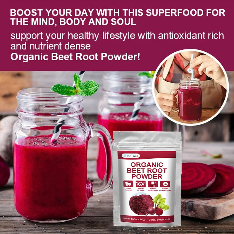 Organic Beetroot Powder – Heart &amp; Circulation Support