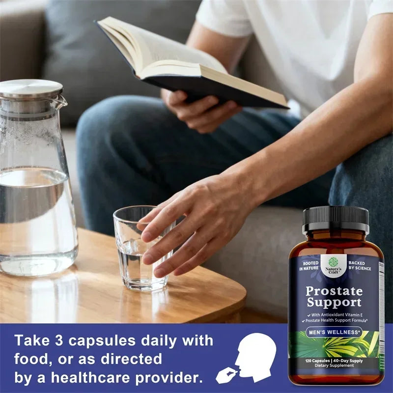 Men’s Prostate Health Capsules – Urinary &amp; Hair Support