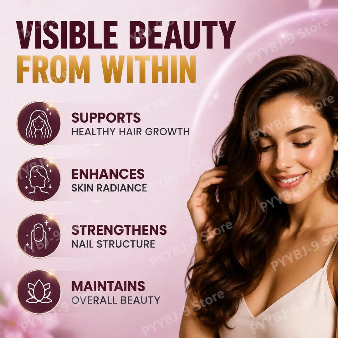 BushAid Hair, Skin &amp; Nails Gummies – Vitamin Complex
