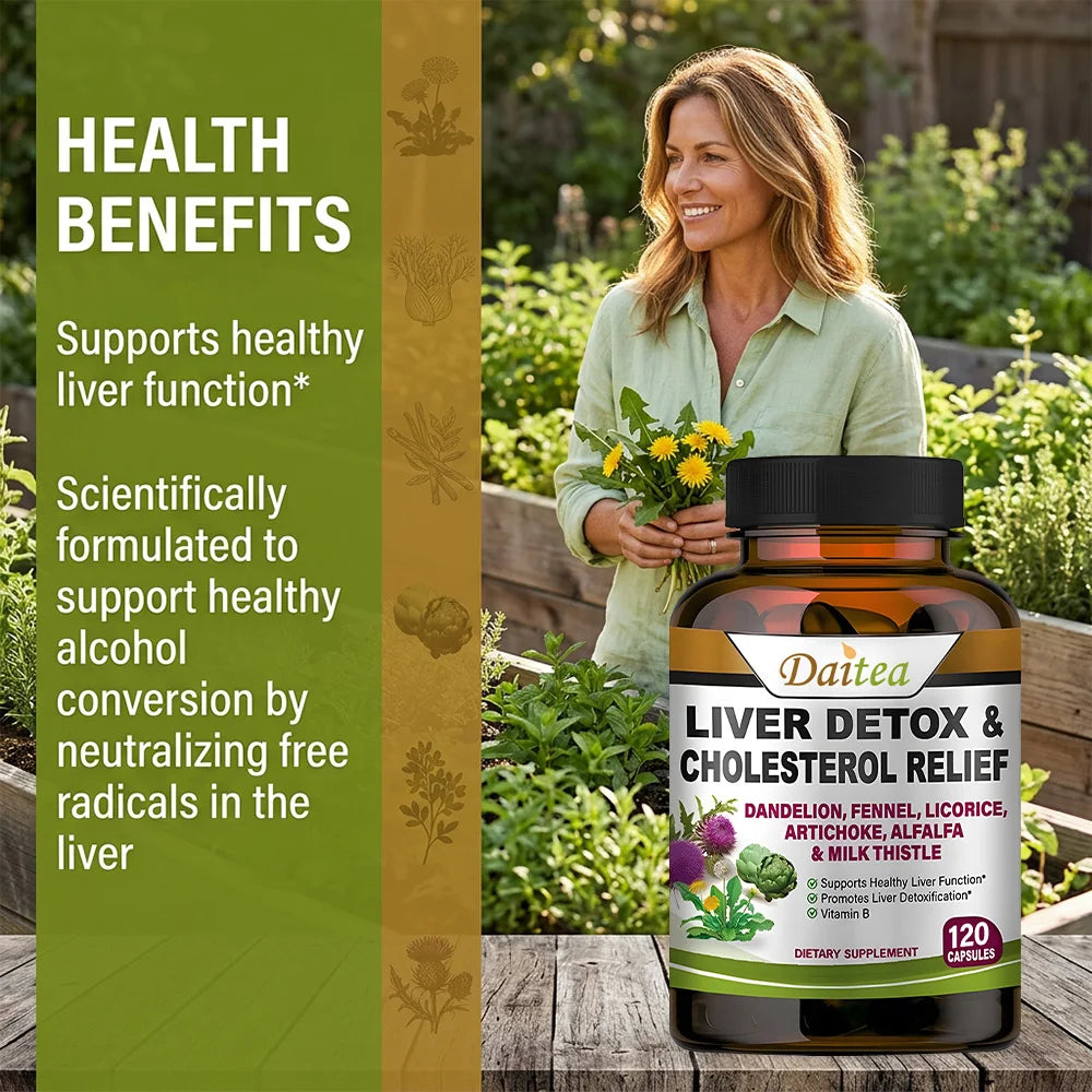 Liver Cleanse Detox &amp; Repair - with Artichoke, Dandelion, Liver &amp; Kidney Health, Liver Cleanse, Detox &amp; Repair