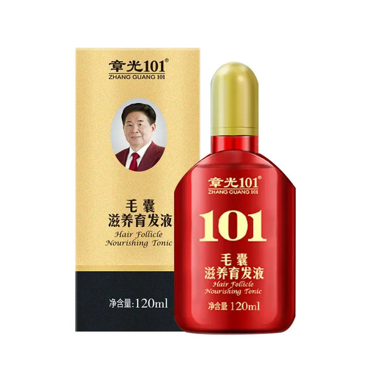 Zhang Guang 101 formula (101P) 120ml Chinese medicine therapy anti hair loss hair care nourish the hair follicle hair regrowth