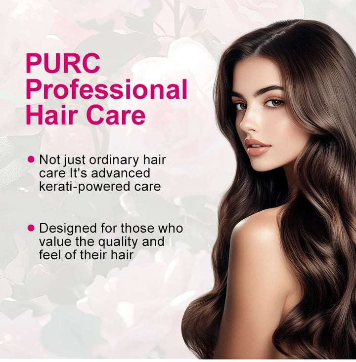 PURC 200g Keratin Hair Mask Straightening Smoothing Collagen Hair Treatment Mask Nourish Repair Damaged Frizz Hair Care Product