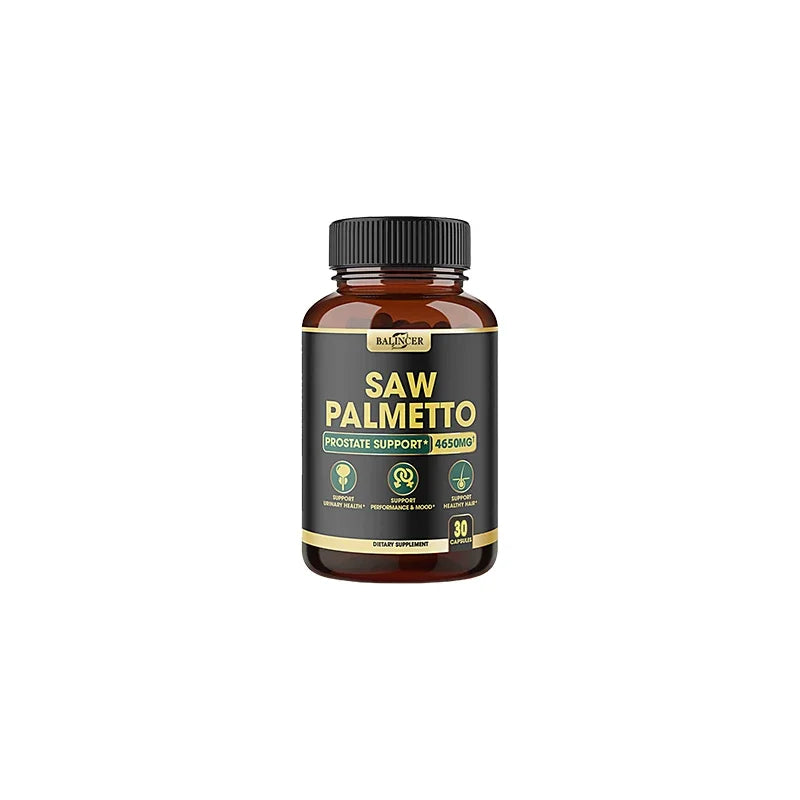 Saw Palmetto Capsules – Prostate &amp; Men’s Wellness Support