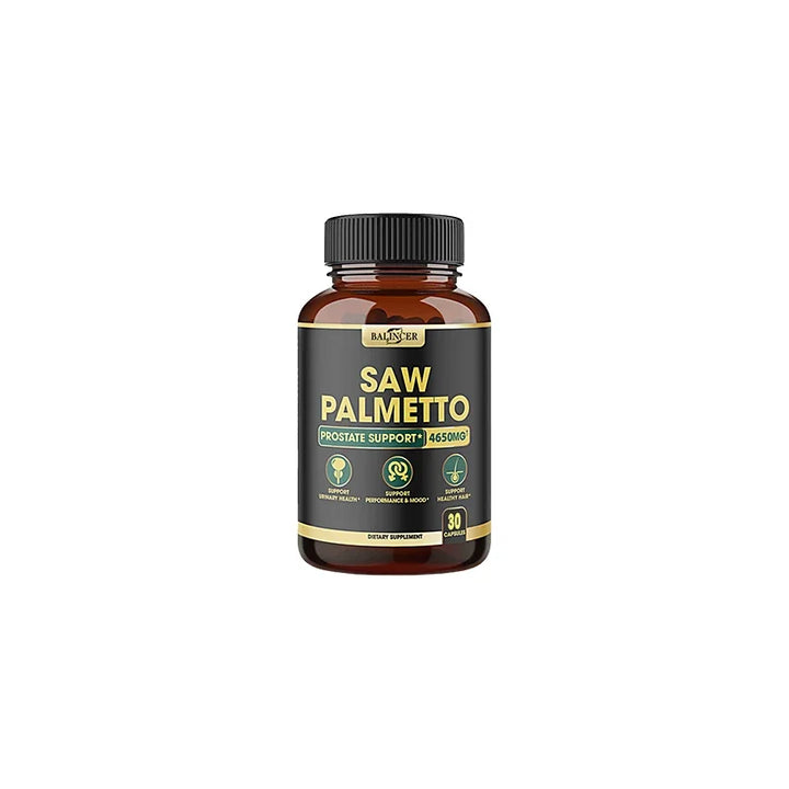 Saw Palmetto Capsules – Prostate &amp; Men’s Wellness Support