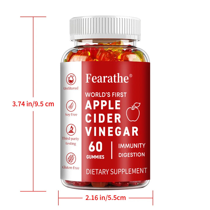 Apple Cider Vinegar Gummies – Metabolism &amp; Digestive Support