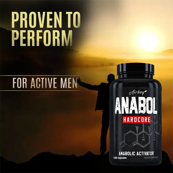 Anabol Hardcore Supplement - Helps Build Lean, Firm, High-quality Muscle,Promoting Muscle Growth,Recovery &amp; Strength Enhancement