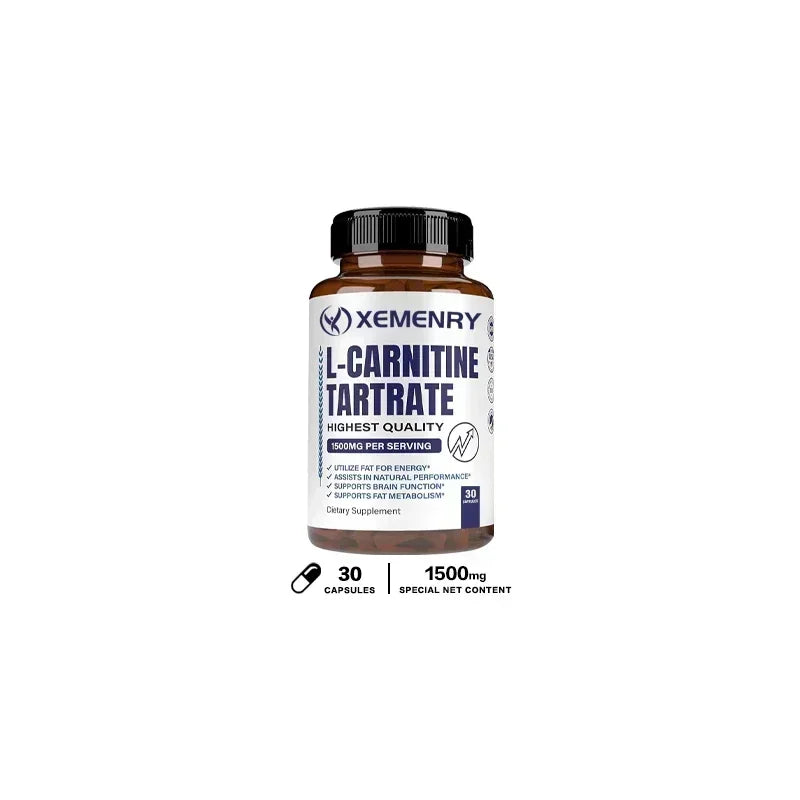 L-Carnitine Capsules – Energy, Focus &amp; Metabolism Support