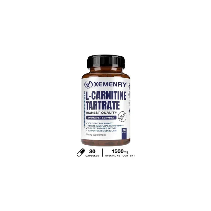L-Carnitine Capsules – Energy, Focus &amp; Metabolism Support