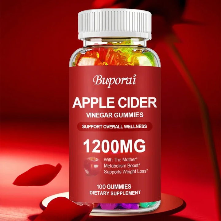 Apple Cider Vinegar Gummies 1200mg – Digestive &amp; Wellness Support