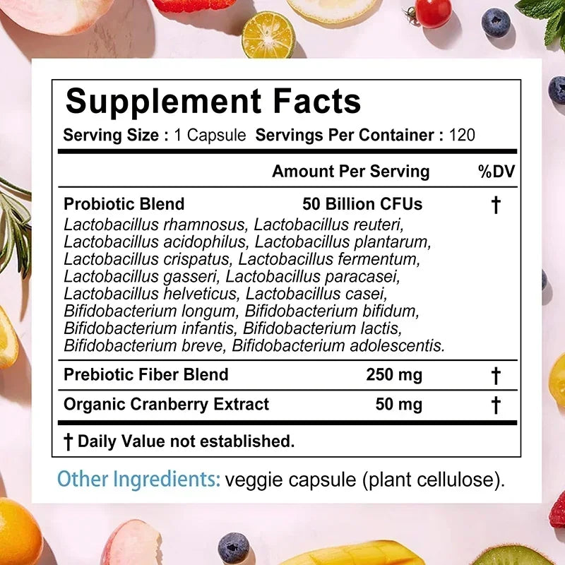 Women’s Probiotic – Digestive &amp; Flora Balance Support
