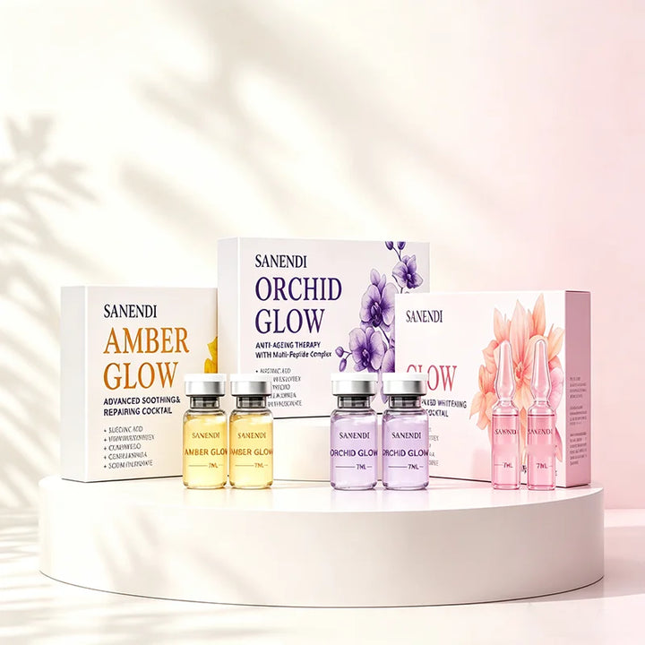 SANENDI Glow Cocktail Ampoule Serum – 5 Vials