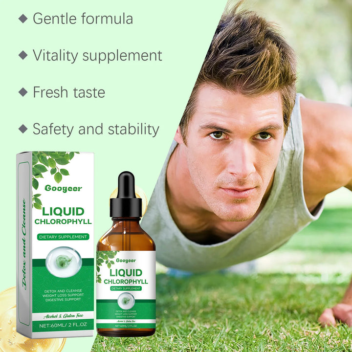 Liquid Chlorophyll Drops – Digestive &amp; Detox Support